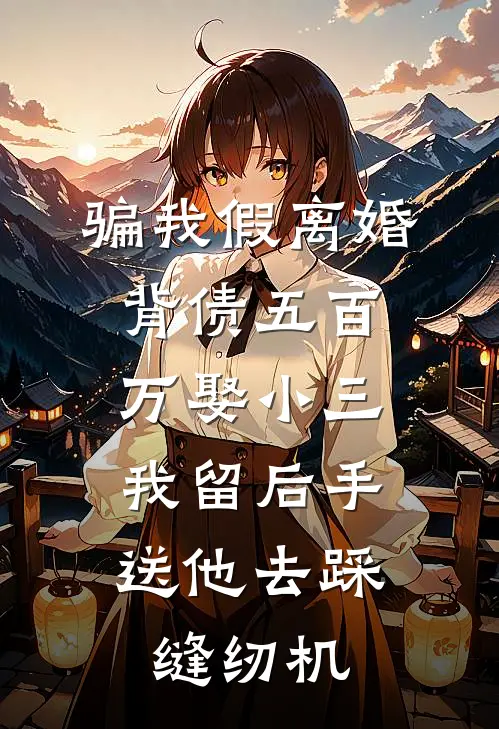 骗我假离婚背债五百万娶小三，我留后手送他去踩缝纫机
