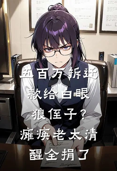 五百万拆迁款给白眼狼侄子？瘫痪老太清醒全捐了