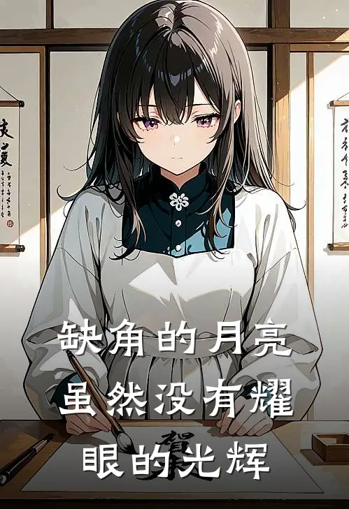 缺角的月亮虽然没有耀眼的光辉