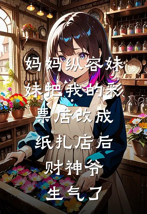 妈妈纵容妹妹把我的彩票店改成纸扎店后，财神爷生气了