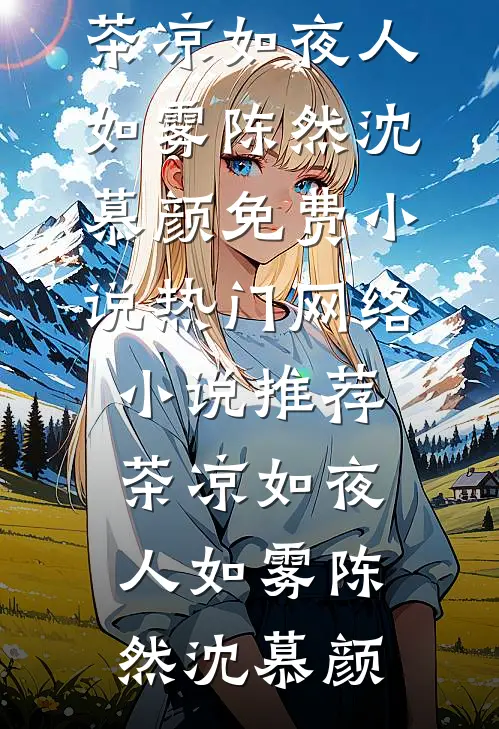 茶凉如夜人如雾(陈然沈慕颜)免费小说_热门网络小说推荐茶凉如夜人如雾(陈然沈慕颜)