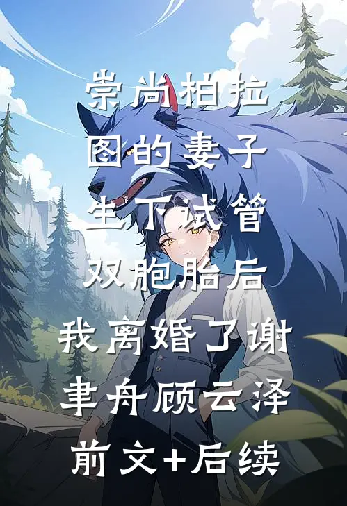 崇尚柏拉图的妻子生下试管双胞胎后，我离婚了谢聿舟顾云泽前文+后续