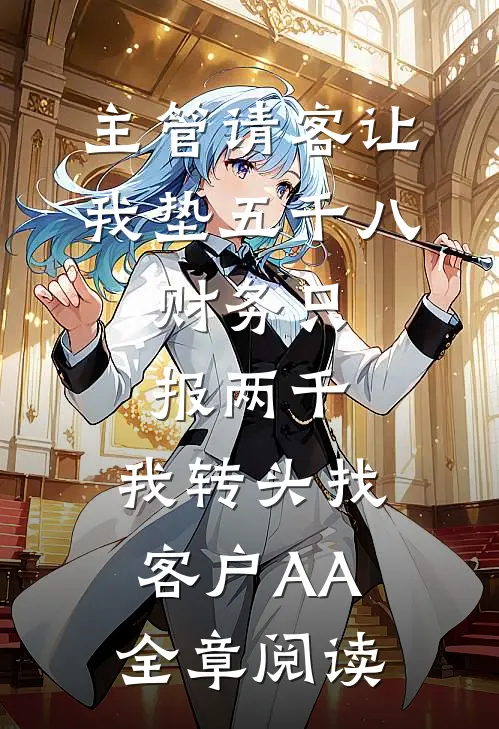 主管请客让我垫五千八，财务只报两千，我转头找客户AA全章阅读