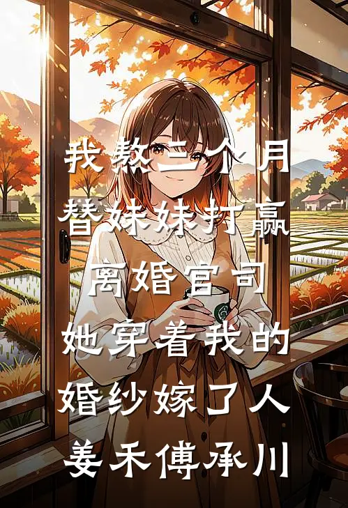 我熬三个月替妹妹打赢离婚官司，她穿着我的婚纱嫁了人姜禾傅承川