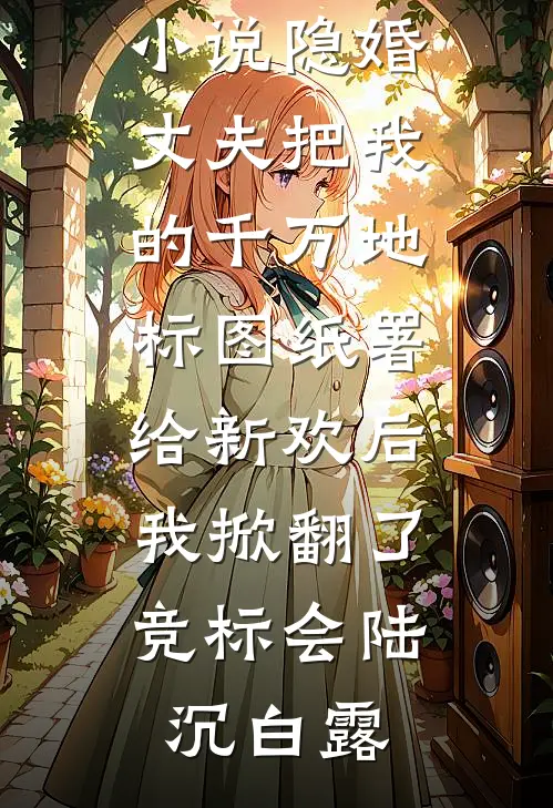 隐婚丈夫把我的千万地标图纸署给新欢后，我掀翻了竞标会陆沉白露免费完结版小说_网络热门小说隐婚丈夫把我的千万地标图纸署给新欢后，我掀翻了竞标会(陆沉白露)