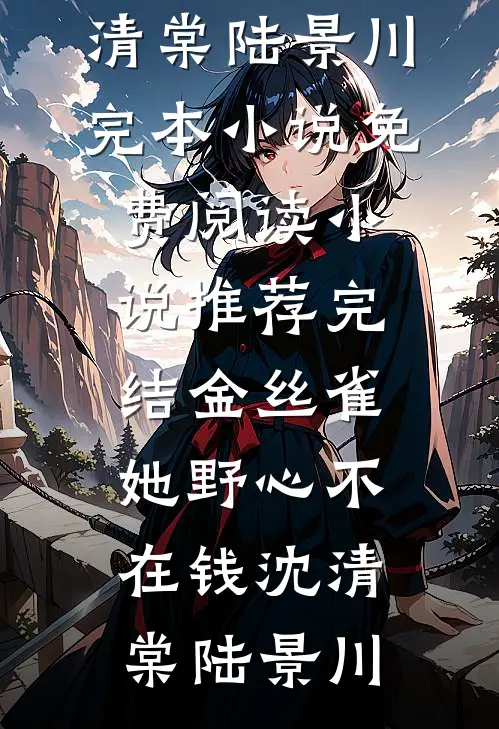 金丝雀她野心不在钱沈清棠陆景川完本小说免费阅读_小说推荐完结金丝雀她野心不在钱(沈清棠陆景川)