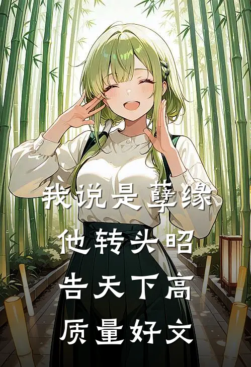 我说是孽缘，他转头昭告天下高质量好文