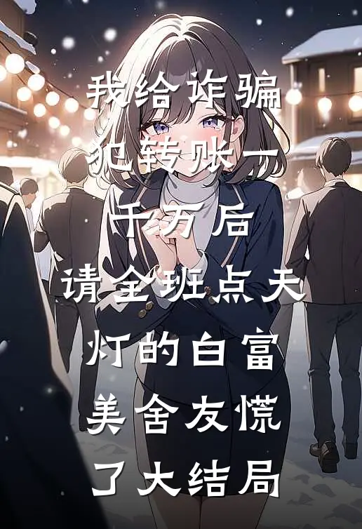 我给诈骗犯转账一千万后，请全班点天灯的白富美舍友慌了大结局