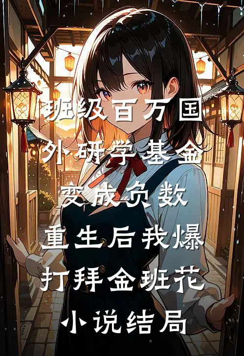 班级百万国外研学基金变成负数，重生后我爆打拜金班花小说结局